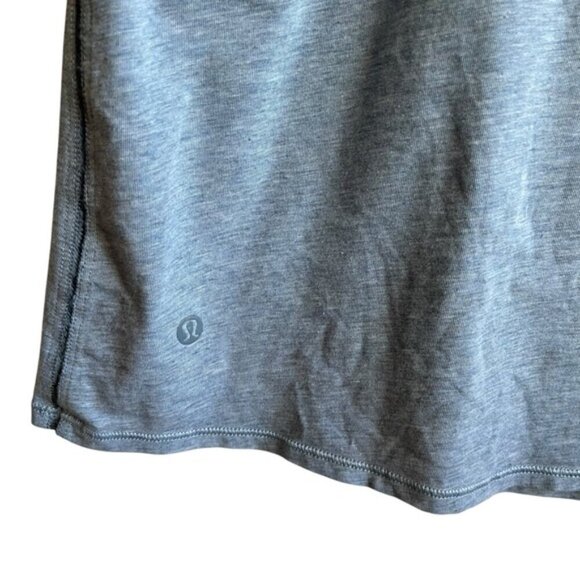 Lululemon Racerback Tank Top Size 6 Light Blue Gray - Picture 9 of 9